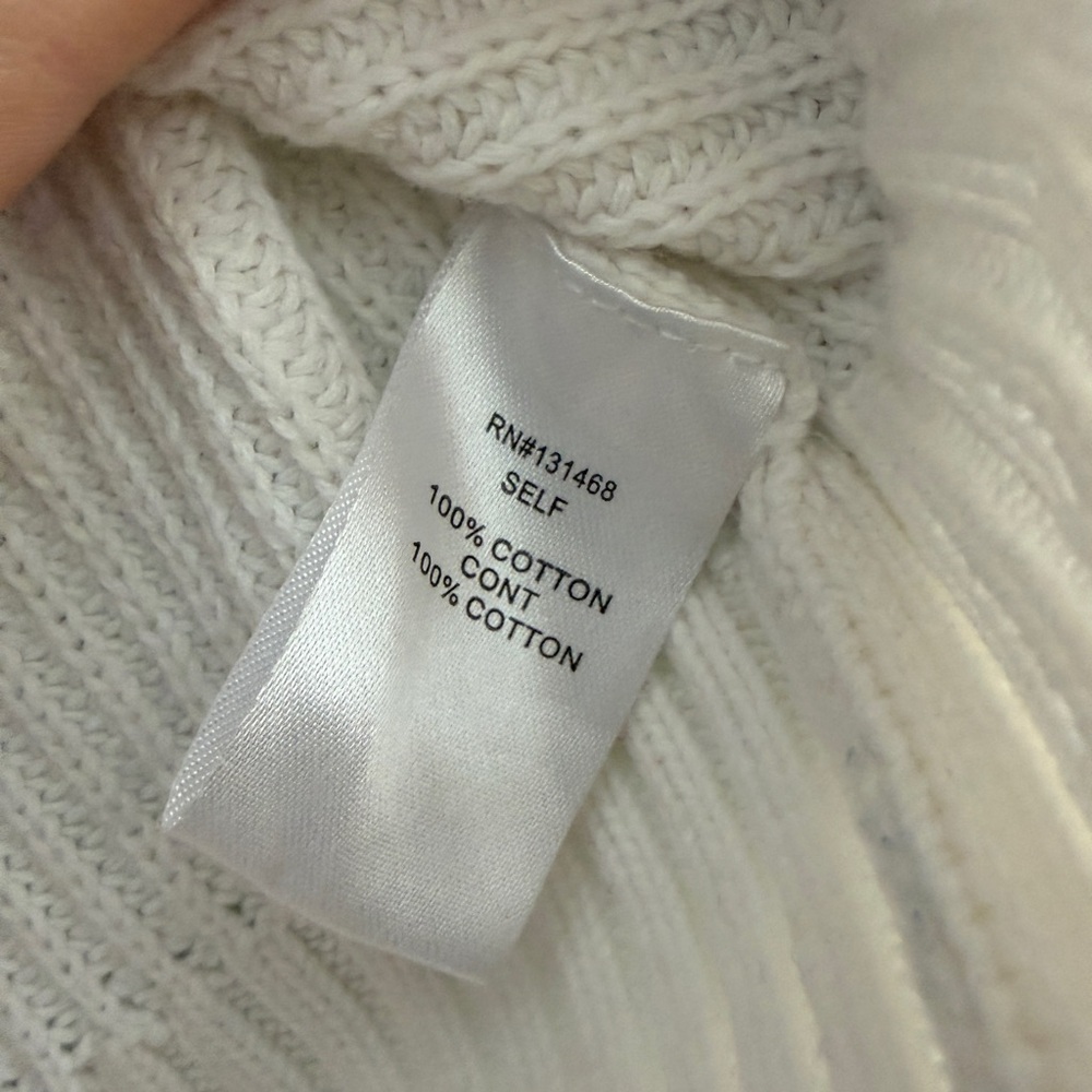 Fate 100% Cotton Cream Knit - Picture 3 of 5